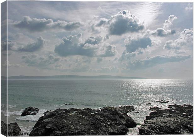 A Perfect Cornish Afternoon Canvas Print by Roger Butler