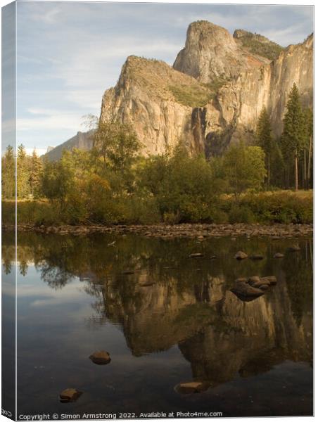 Cathedral Spires Canvas Print by Simon Armstrong