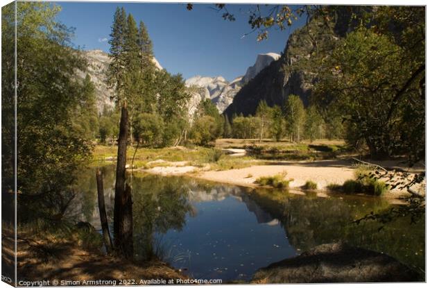 Yosemite Valley Canvas Print by Simon Armstrong