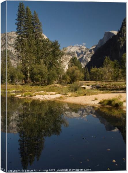 Yosemite Valley Canvas Print by Simon Armstrong