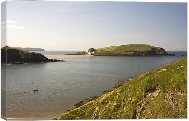 Burgh Island, Devon Canvas Print by Simon Armstrong