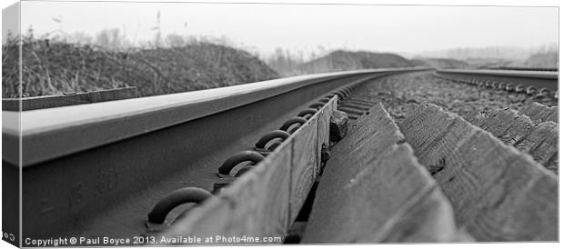 My Favourite Tracks Canvas Print by Paul Boyce