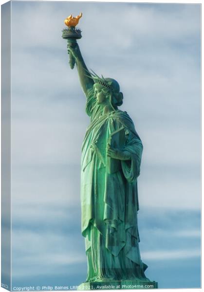 Statue of Liberty Canvas Print by Philip Baines