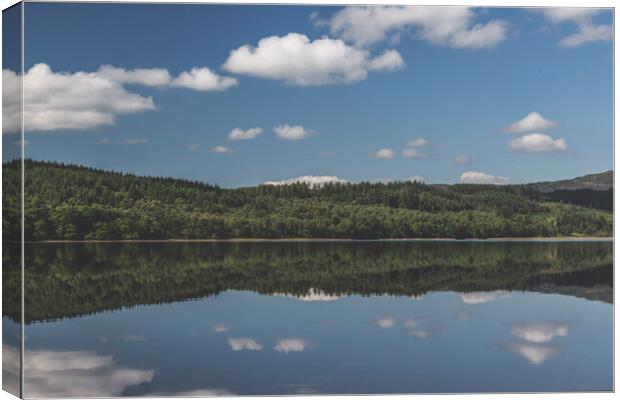 Loch Ard - Scotland Landscape Photography Canvas Print by Henry Clayton