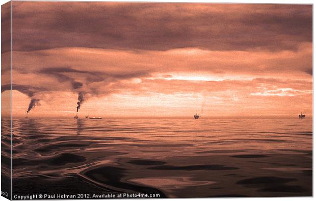 Carbon Footprint Canvas Print by Paul Holman Photography