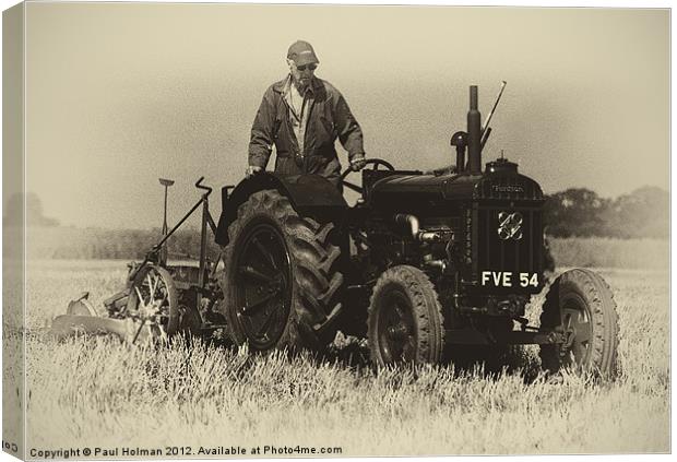 Bygone Harvest Canvas Print by Paul Holman Photography