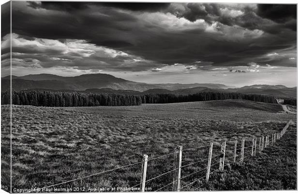 A storm is coming.. Canvas Print by Paul Holman Photography