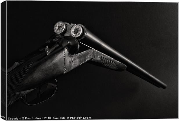 12 Gauge Shotgun Canvas Print by Paul Holman Photography