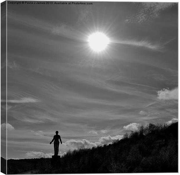 Guardian of the Valleys Canvas Print by Paula J James