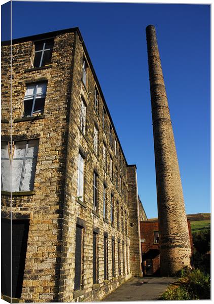 woodend mill Canvas Print by JEAN FITZHUGH