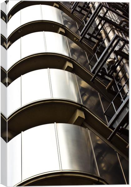 Lloyd's Building London Canvas Print by David Pyatt