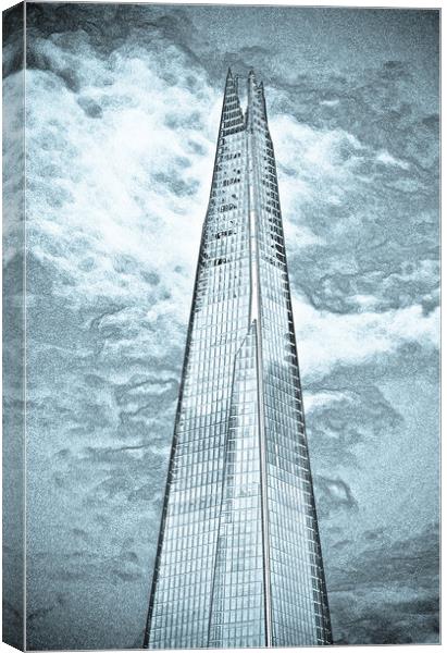 The Shard Canvas Print by David Pyatt