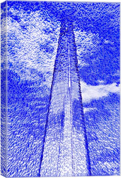 The Shard Canvas Print by David Pyatt