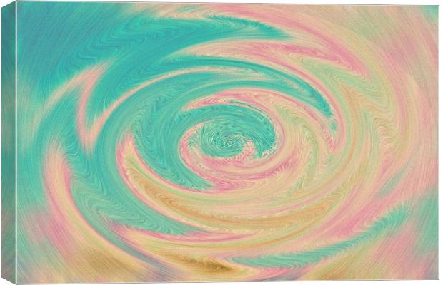 Swirl Art Canvas Print by David Pyatt