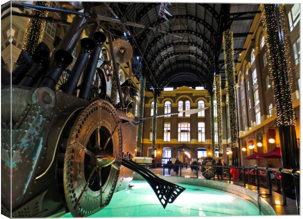 Hays Galleria London Canvas Print by David Pyatt