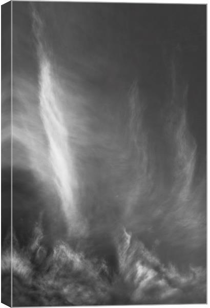 Dancing Clouds Canvas Print by David Pyatt
