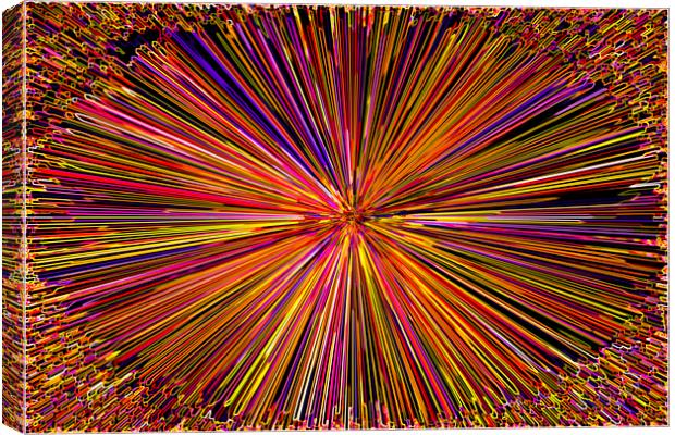 Digital Infinity abstract Canvas Print by David Pyatt