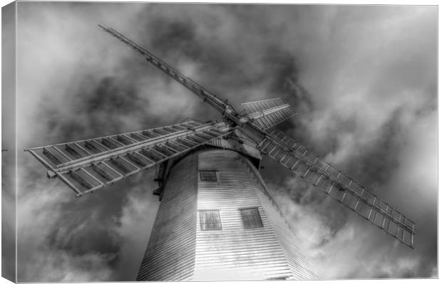 Upminster Windmill Essex Canvas Print by David Pyatt