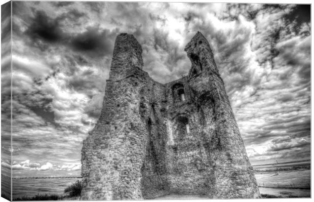 Hadleigh Castle Canvas Print by David Pyatt