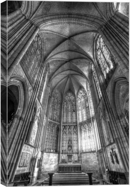 Troyes Cathedral  Canvas Print by David Pyatt