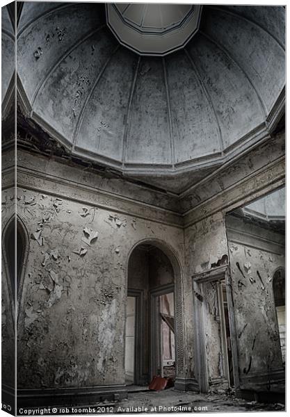 DERELICT DOME 2 Canvas Print by Rob Toombs