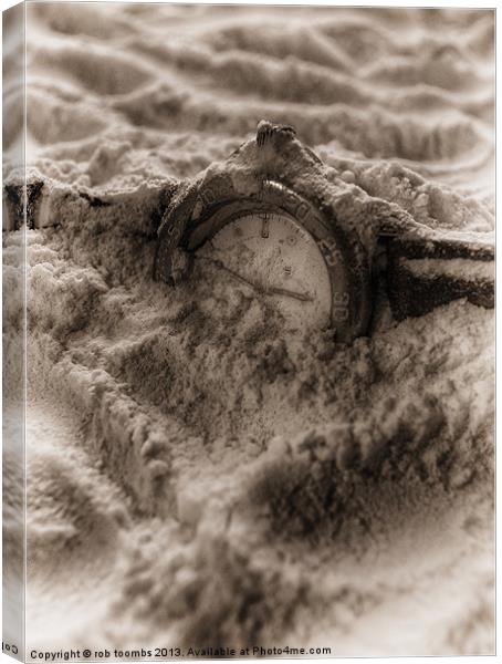 SANDS OF TIME Canvas Print by Rob Toombs