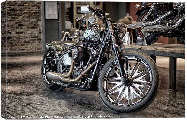 THE CUSTOM RIDE Canvas Print by Rob Toombs
