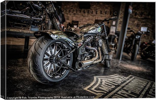 THE SHAKEY BRYNE CUSTOM Canvas Print by Rob Toombs