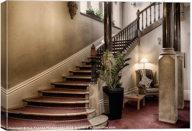 THE GRAND STAIRCASE Canvas Print by Rob Toombs