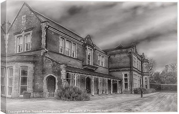OAKWOOD HOUSE Canvas Print by Rob Toombs