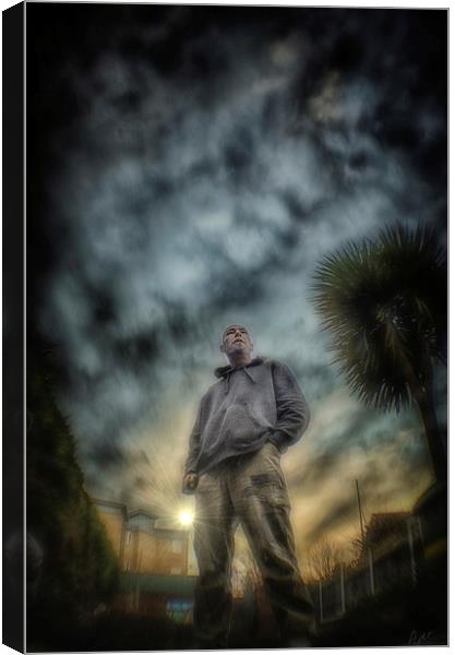 A PERSPECTIVE PORTRAIT Canvas Print by Rob Toombs