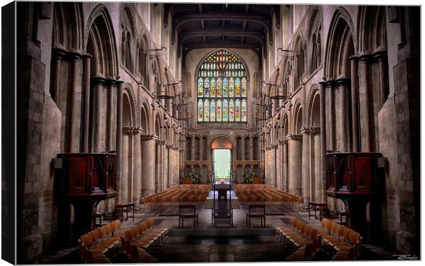  CATHEDRAL VIEW Canvas Print by Rob Toombs