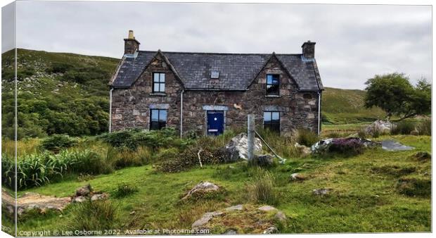 Craig Bothy, Highlands, Scotland Canvas Print by Lee Osborne