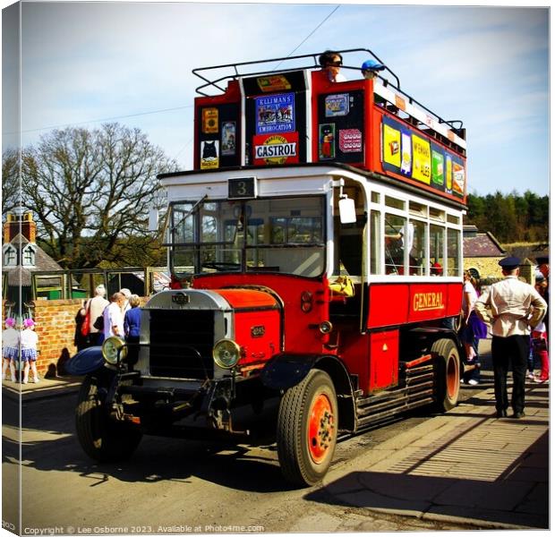 London General B Type Bus Canvas Print by Lee Osborne