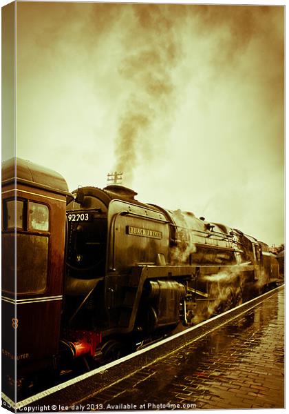 Sheringham Steam Gala Canvas Print by Lee Daly