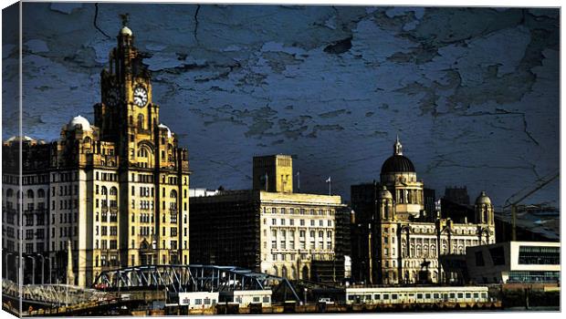 The three graces Canvas Print by sue davies