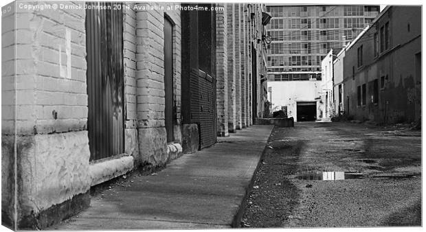  Alley Way Canvas Print by Johnson's Productions
