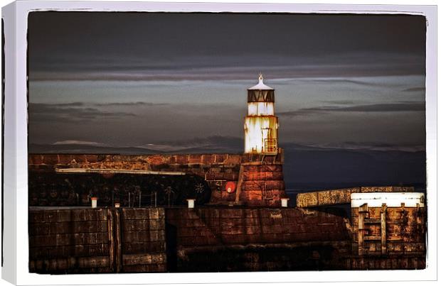  The old lighthouse Canvas Print by jane dickie