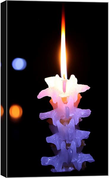 Enchanting Spinal Candlelight Canvas Print by Graham Parry