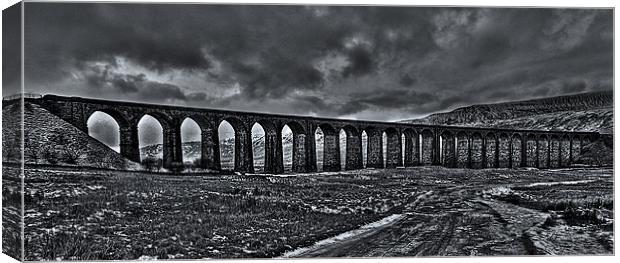 Settle To Carlisle Viaduct Canvas Print by Paul Mirfin