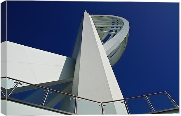 Spinakker Tower Portsmouth Canvas Print by Paul Mirfin