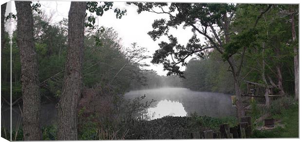 Coastal River Early Morn  Canvas Print by Thomas Grob