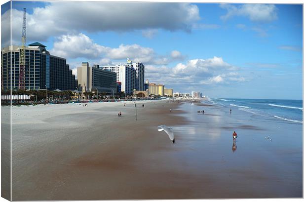 Daytona Beach Florida Canvas Print by Thomas Grob