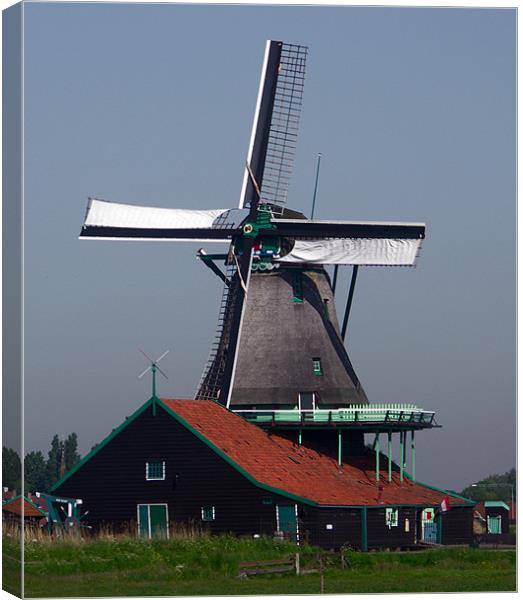 Windmill Canvas Print by Thomas Grob