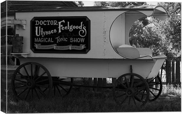 Medicine Wagon Canvas Print by Thomas Grob