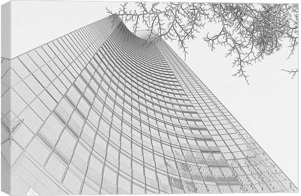Towering High Canvas Print by Oliver Firkins