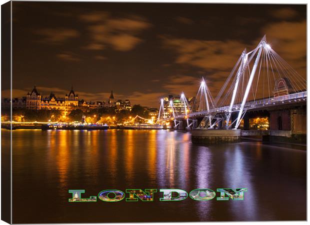LONDON Canvas Print by Clive Eariss