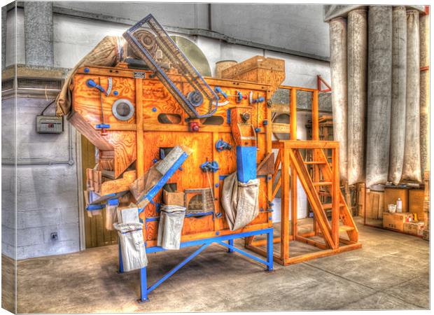 Grading Machine Canvas Print by Clive Eariss