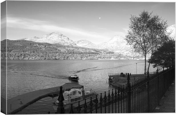 Loch Lomond  Scotland Canvas Print by Clive Eariss