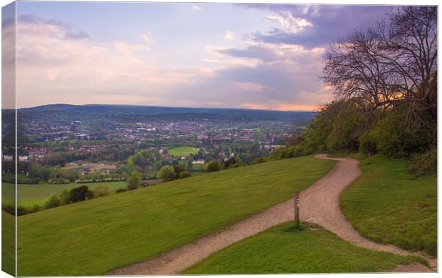 View To Dorking Canvas Print by Clive Eariss